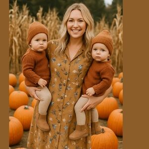 Oversized Floral Housedress by Dagg & Stacey size 6